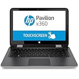 HP  Pavilion x360 2-in-1 13.3-Inch Touchscreen Laptop - Intel Core  i3-5010U/ 4GB Memory/ 500GB HDD/ Webcam/Windows 8.1/Silver