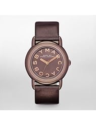 MARC BY MARC JACOBS MARCI Bronze Leather Strap Bracelet Watch
