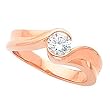 14K Rose Gold Diamond Solitaire Engagement Ring - 0.50 Ct.