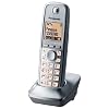 Panasonic extensionsset KX-TGA661EXS silver incl. charger, for KX-TG66xx Serie