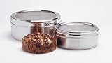 Review Imaginary co  / 2 x Stainless Steel Cake Storage Tins