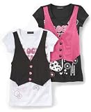 Ferocious Chick Girls Rocker Vest and Tee Set