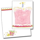 Baby 1st Birthday Invitation Designed By Timree with Coordinating Envelope - Package of 25