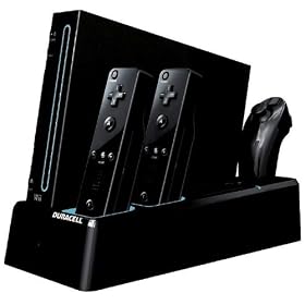 Duracell Charging Stand - Black (Wii)