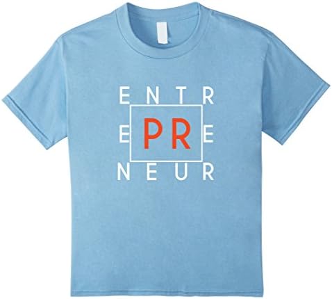 Kids Entrepreneur Pro Shirt 10 Baby Blue