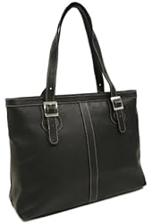 Piel Leather Ladies Laptop Tote