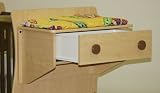 Berg Oslo Changing Table (Attaches to Either End of Crib) Natural Maple/Chocolate