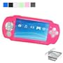 Sony PSP Slim Silicone Skin Cover for NEW Sony PSP Slim Only + Screen Protector for PSP Slim