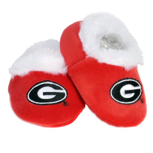 NCAA Georgia Bulldogs Baby Bootie Slippers