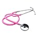 MorTime Dual Head Stethoscope, Real Working Stethoscope for Kids Cosplay, Educational Equipment, Pink (1 pc)