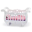 Melissa & Doug Deluxe Wooden Doll Furniture - Crib