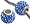 crystal beads by GlitZ JewelZ © - 11MM long (7/16') - made with over 80 crystals - fits pandora & troll bracelets - can also be worn as pendant - comes with a cute velvet pouch - add this gleaming bead to your pandora charms collection