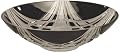 Dale Tiffany Black Shield Bowl