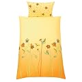 Julius Z�llner 8500118054 - Beetles Gelb Bettw�sche, 100 x 135 cm / 40 x 60 cm