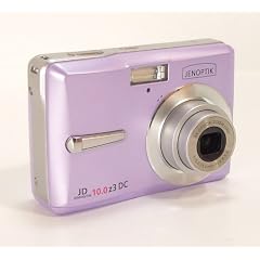 Jenoptik "JD10.0z3 DC" Digitalkamera, flieder, 10 Mio. Pixel