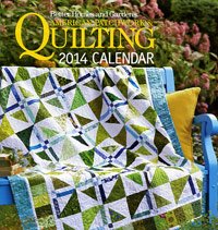 Better Homes and Gardens American Patchwork & Quilting 2014 Calendar