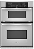 Whirlpool RMC275PV 27 Built in Microwave Combination Double Wall Oven with 3.6 cu. ft. Oven Capacity, 1.4 cu. ft. Microwave Oven Capacity, Delay Bake, Preheat Countdown Timer and AccuBake Temperature Management System 413pB2pLLHL. SL160 Whirlpool RMC275PV 27 Built in Microwave Combination Double Wall Oven with 3.6 cu. ft. Oven Capacity, 1.4 cu. ft. Microwave Oven Capacity, Delay Bake, Preheat Countdown Timer and AccuBake Temperature Management System