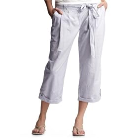Buy Gap Linen blend pleated pants by Gap