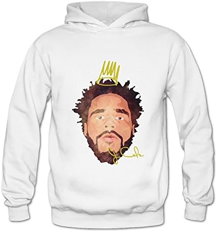 IHoo Women's J. Cole Fox Hoodie White M