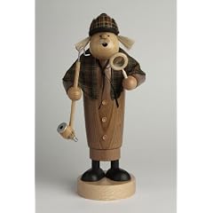 KWO R�uchermann Erzgebirge Sherlock Holmes 25cm