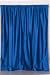 Blue Art Silk Custom made Curtains Drapes Panels Rod Pocket