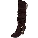 Naughty Monkey Women's D Ring Suede Boot