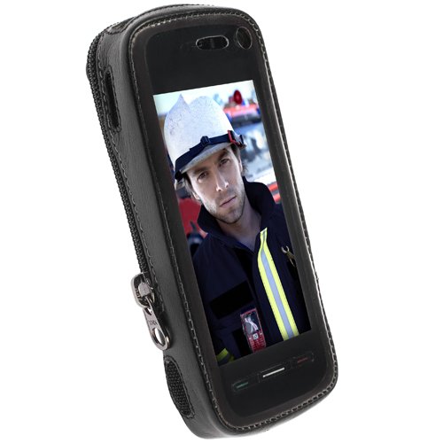 Krusell Classic Handytasche mit patentiertem Clip-System f&uuml;r Nokia 5800 Xpress Music Preisvergleich
