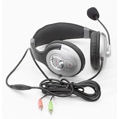 HIFI Design Headset mit Lautst�rke-Regler + Mikro Wei�
