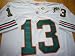Dan Marino Authentic Mitchell and Ness White Throwback Miami Dolphins Jersey Size 52