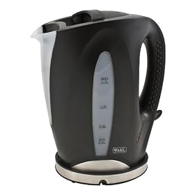 Wahl Cordless Kettle Black & Brushed Steel 2200 Watts 1.7 Litre capacity ZX701