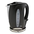 Wahl Cordless Kettle Black & Brushed Steel 2200 Watts 1.7 Litre capacity ZX701