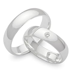Unique Trauringe Eheringe Verlobungsringe Gravur 925 Sterling Silber R8500s