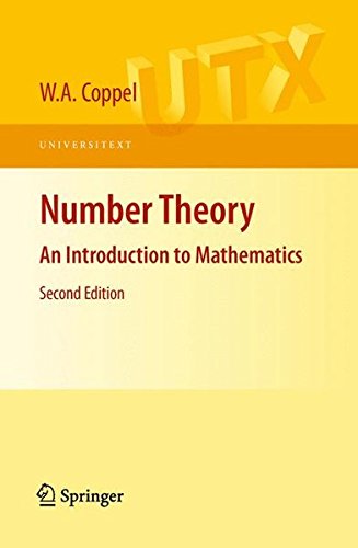 Number Theory: An Introduction to Mathematics (Universitext)