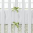 Serena & Lily Basics Crib Bumper, Sprout