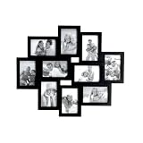 Melannco 10-Opening Black Picture Collage Wall Frame
