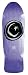 Foundation Star & Moon Original Shape Skateboard