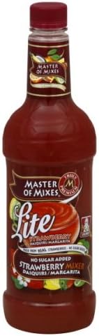 Master of Mixes Lite Strawberry Daiquiri/margarita No Sugar Added