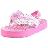 Skechers Kids Waterlilly - Luv Ruffles Flip and Thong Sandal