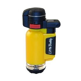 Blazer “The Little Buddy” Refillable Butane Micro Torch - Yellow