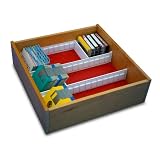 Custom Mini File Drawer Divider Kit - White by Lifestyle Systems
