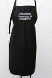 Embroidered Apron Stressed backwards is Desserts