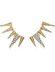 Sam Edelman Pave Spike Gold Ear Cuff