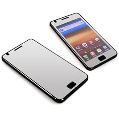 AEVI24 Spiegel Schutzfolie f�r Samsung Galaxy i9100 S2 S 2 Spiegel Spiegelfolie Mirror Matt Anti Fingerprint Display Schutz Folie Spiegeleffekt spiegelnd TOP Qualit�t
