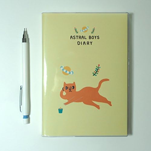 Astral Boy Diary with Pen (yellow(002))