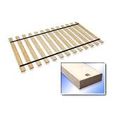 Black Strap Twin Size Attached Bed Slats - Bunkie Boards