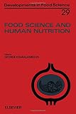 Food science and human nutrition