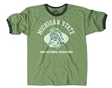 1965 Michigan State National Champions Ringer T-Shirt