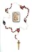 Specialty Rosary and Plaque Set with Pope John Paul II - MADE IN ITALY