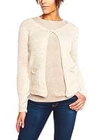 Les filles de Paris Chaqueta Punto Cerise (Beige)