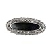 Jewelry : STERLING SILVER BROOCH 20X42mm - Marcasite
